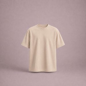 Beige Oversized T-shirt