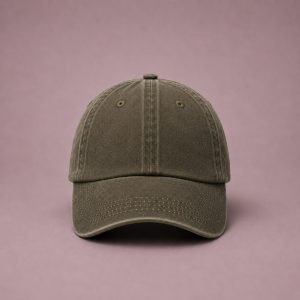 Washed Olive - Cap